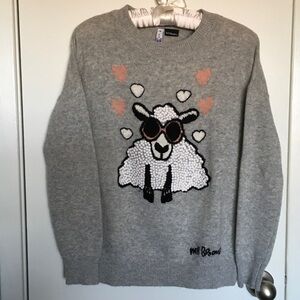 WILL BROOME X Sheep Sweater, size 10, 102